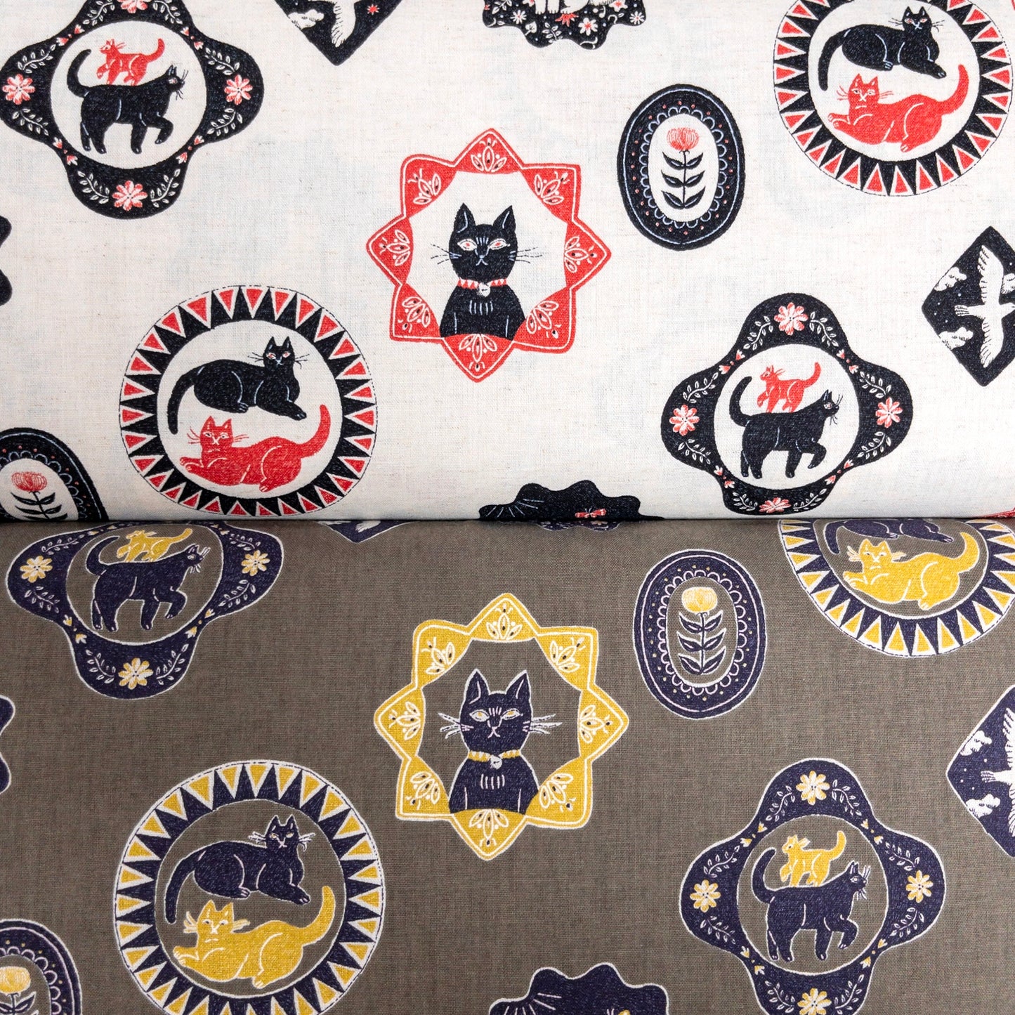 Sanae Sugimoto | Cat Days | cotton linen 棉麻