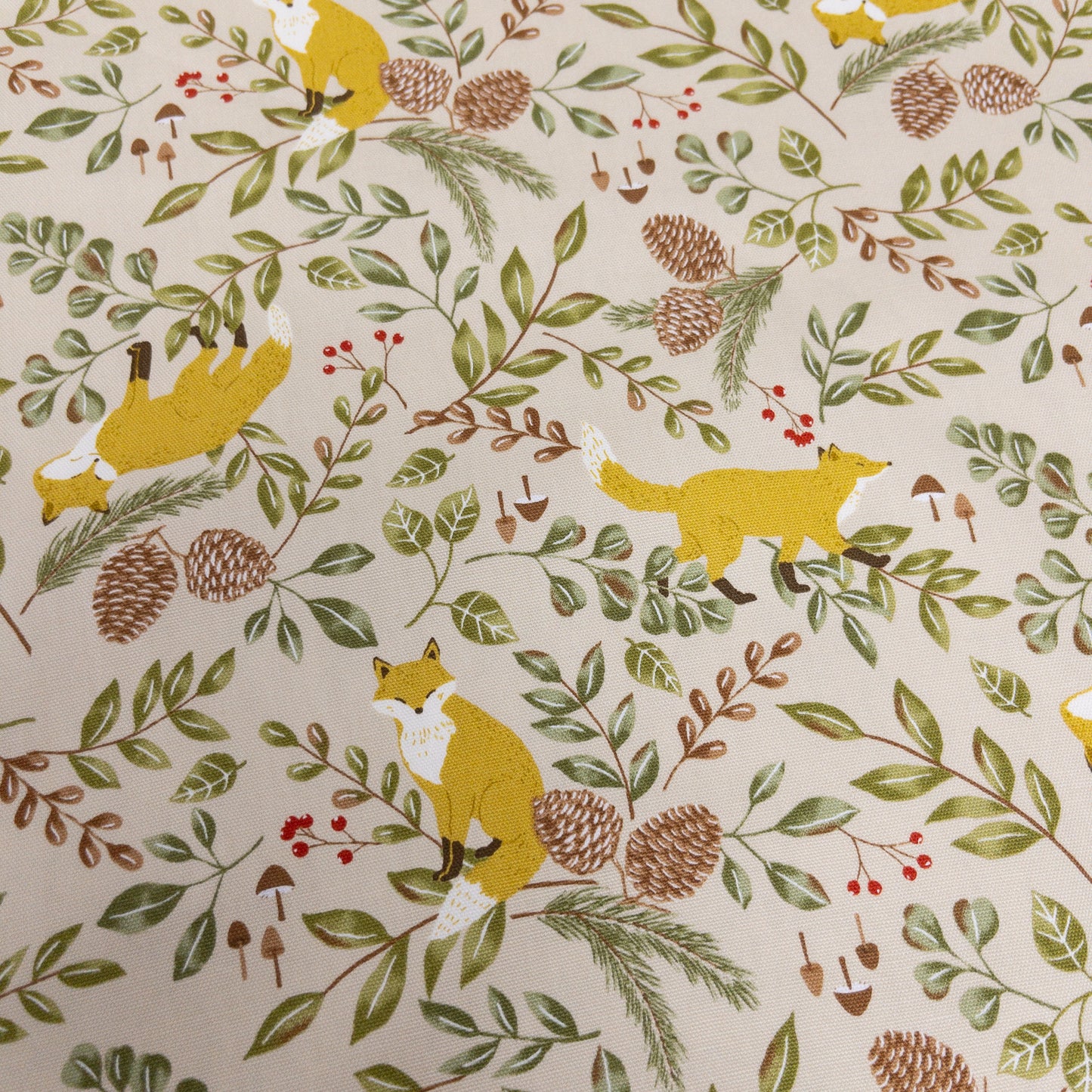 Japan | fox forest森林狐狸| cotton printed oxford 純棉