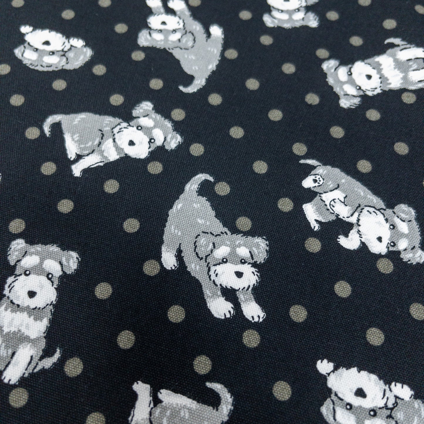 Japan | Schnauzer 史納莎狗狗 | cotton printed oxford 純棉