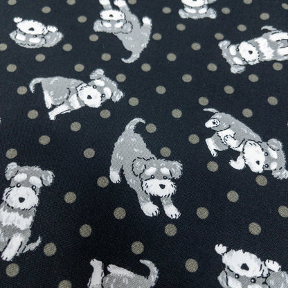 Japan | Schnauzer 史納莎狗狗 | cotton printed oxford 純棉