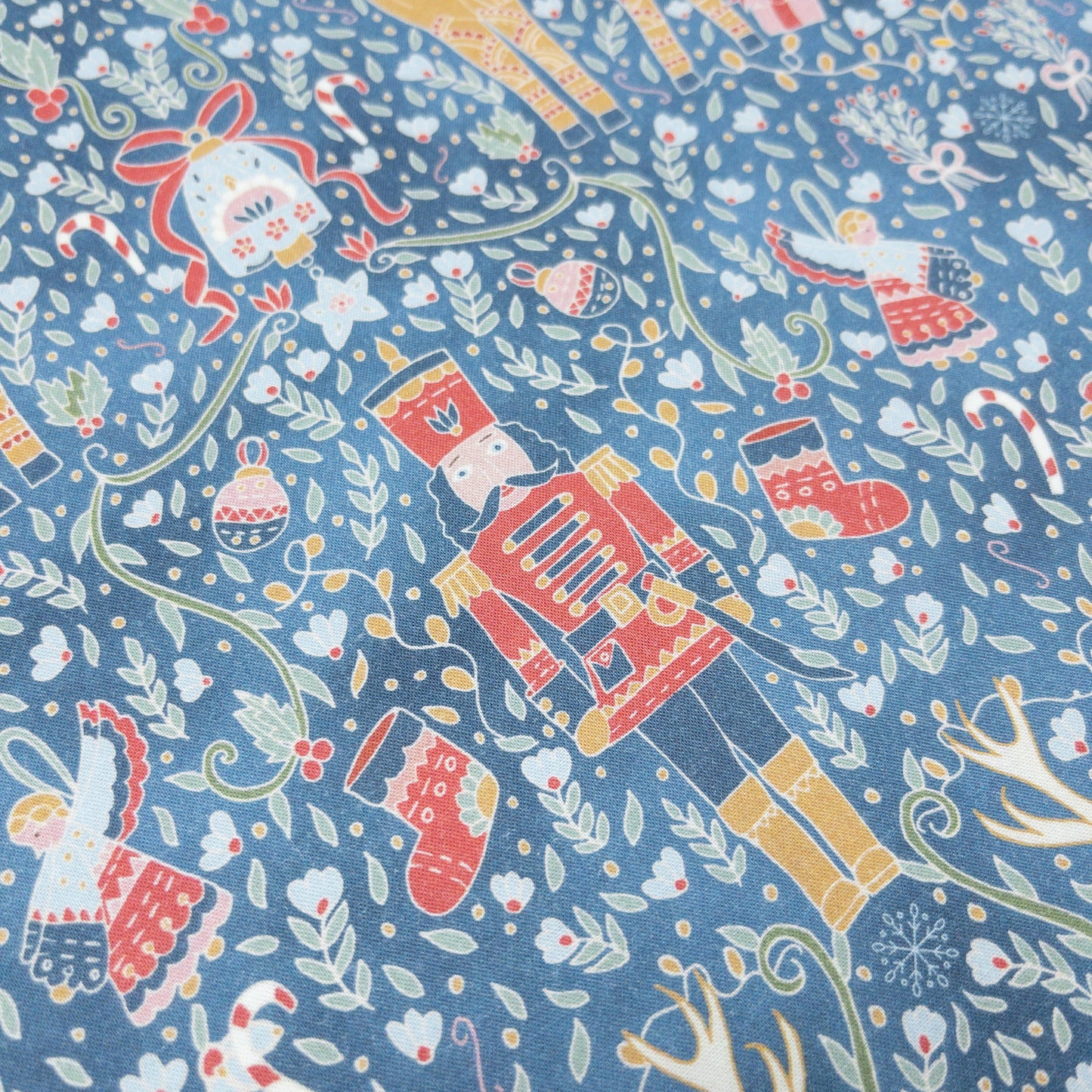 USA | Joy to the world 冬日胡桃夾子 | OEKO-TEX® Standard 100 cotton printed sheeting 純棉