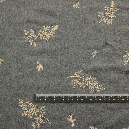 Japan | VIYELLA Mimosa 花束刺繡 | cotton yarn dyed embroidery 法蘭絨純棉