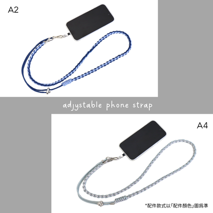 Lok Pattern│ 可調節長度 - 傘繩編織電話繩材料包DIY kit A + 教學影片