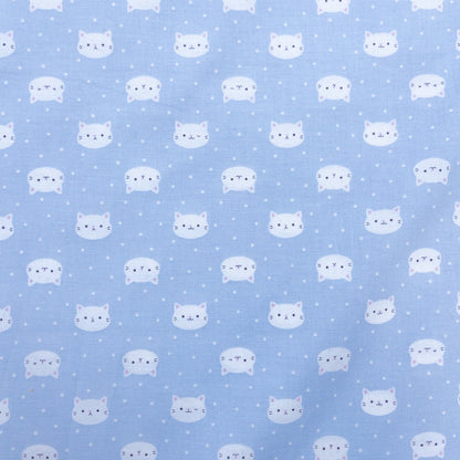 Japan | dots kitten 波點貓咪 | cotton printed sheeting 純棉