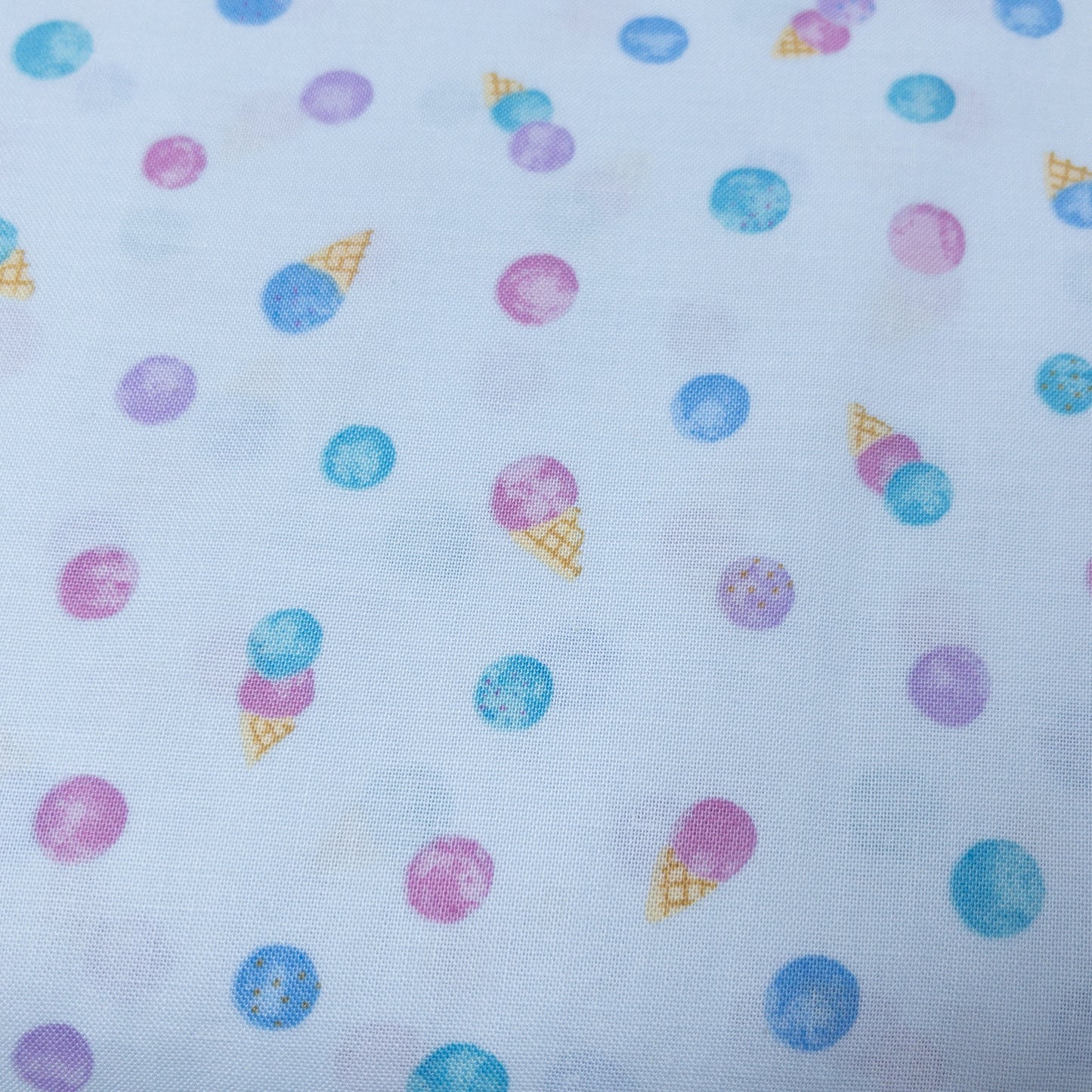 Japan | mini ice cream 迷你雪糕 | cotton printed shirting 純棉