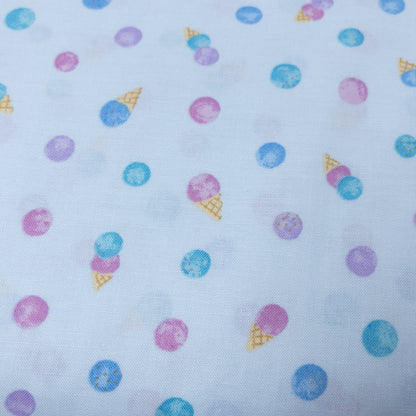 Japan | mini ice cream 迷你雪糕 | cotton printed shirting 純棉