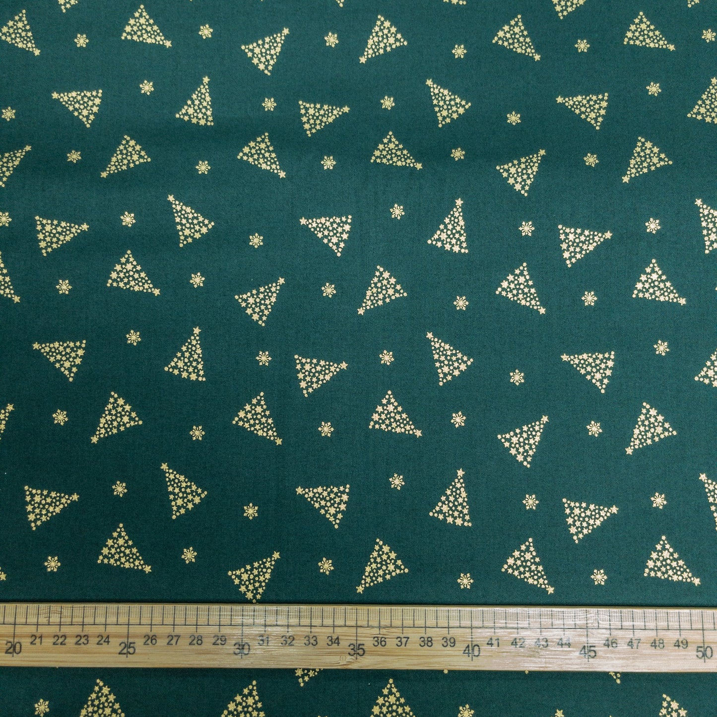 Japan | gilded christmas tree 燙金聖誕樹 | cotton printed sheeting 純棉