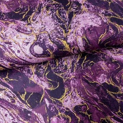 USA | marble 燙金雲石紋 | OEKO-TEX® Standard 100 cotton printed shirting 純棉