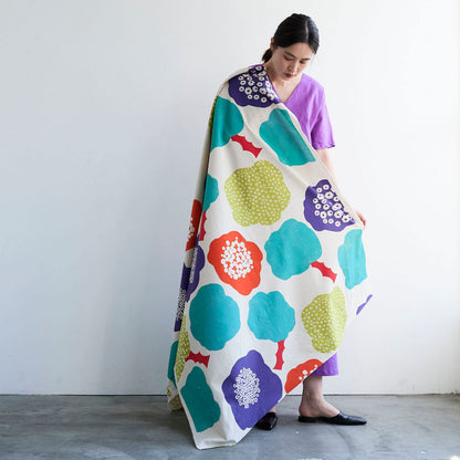 echino | Cloud flower | cotton linen 棉麻