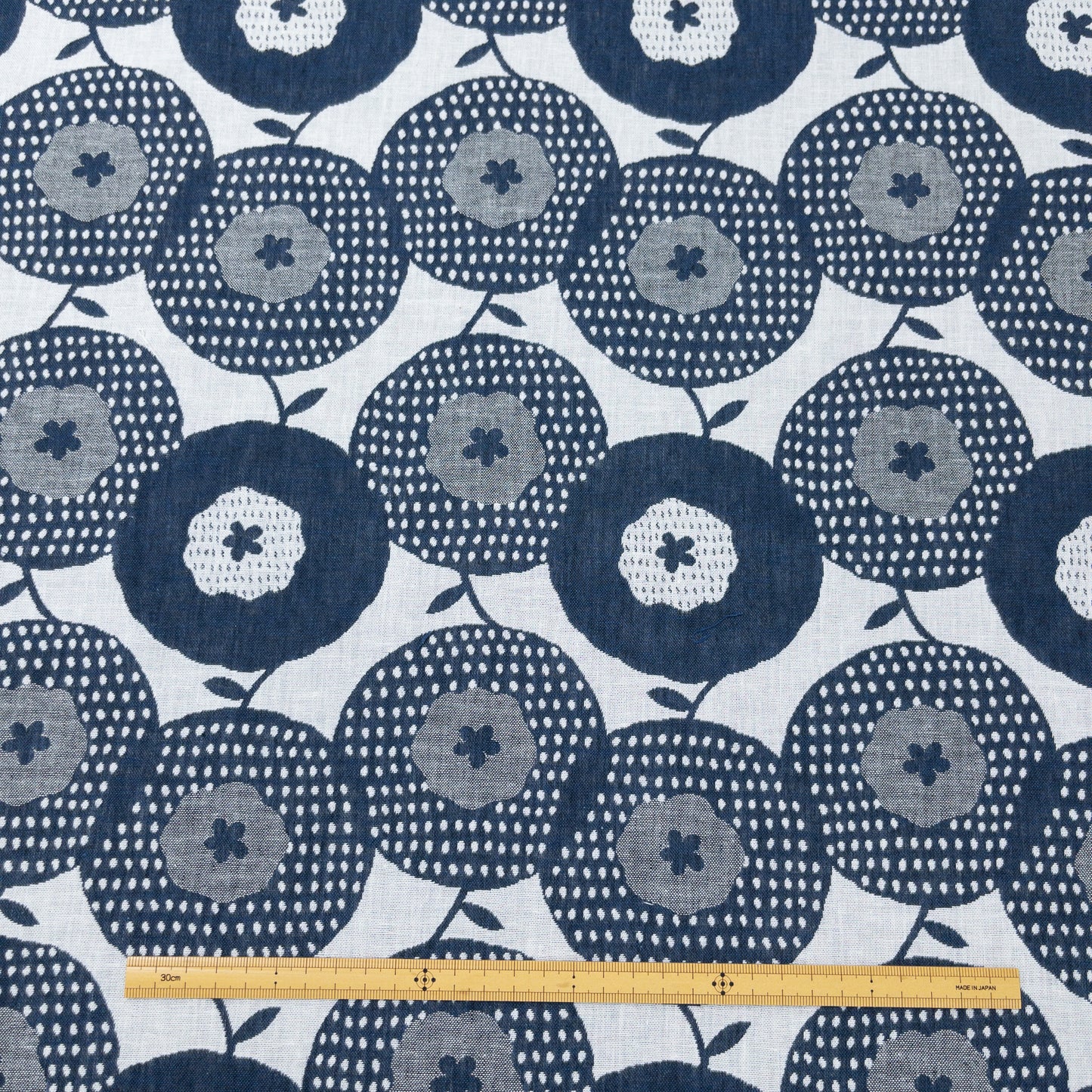 Kobayashi | 抽象果實圖案 | cotton double weave jacquard 純棉雙面提花