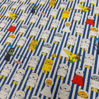 Kobayashi | raincoats cats 雨衣貓貓 | cotton canvas 純棉