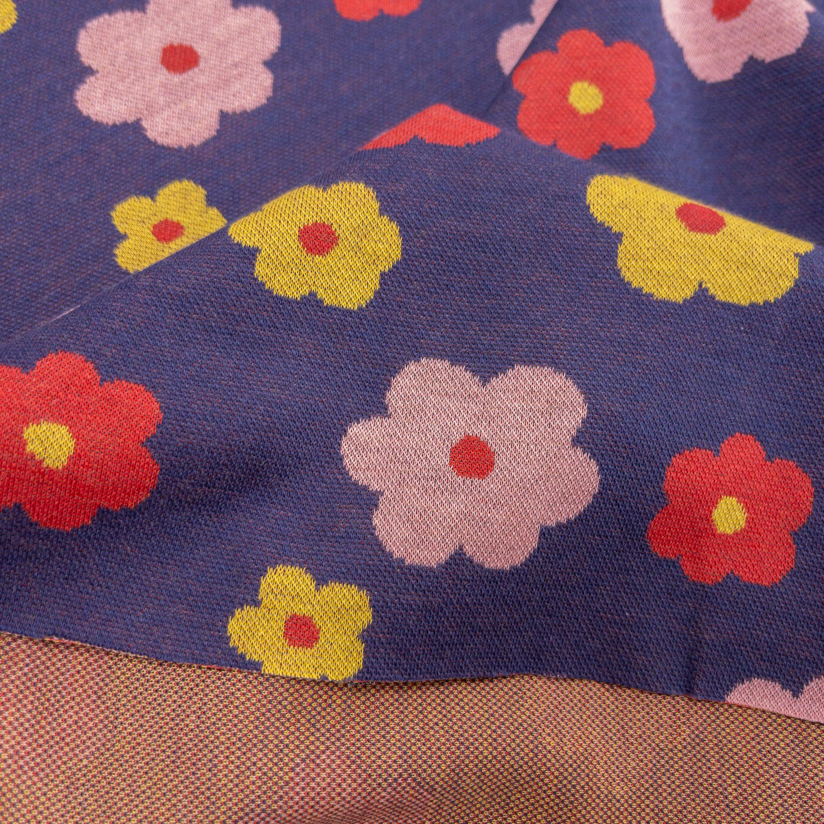Japan | Tiny flowers 小花 | cotton knit jacquard 純棉針織提花