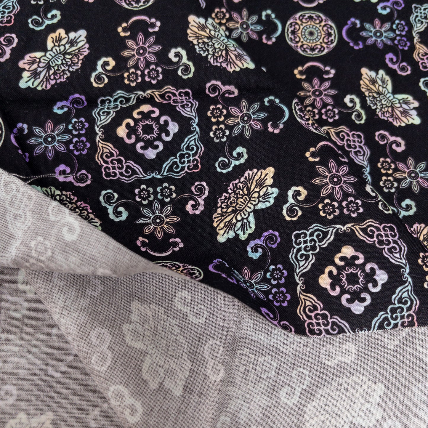 Korea | 漸變色經典花紋布 | cotton printed sheeting