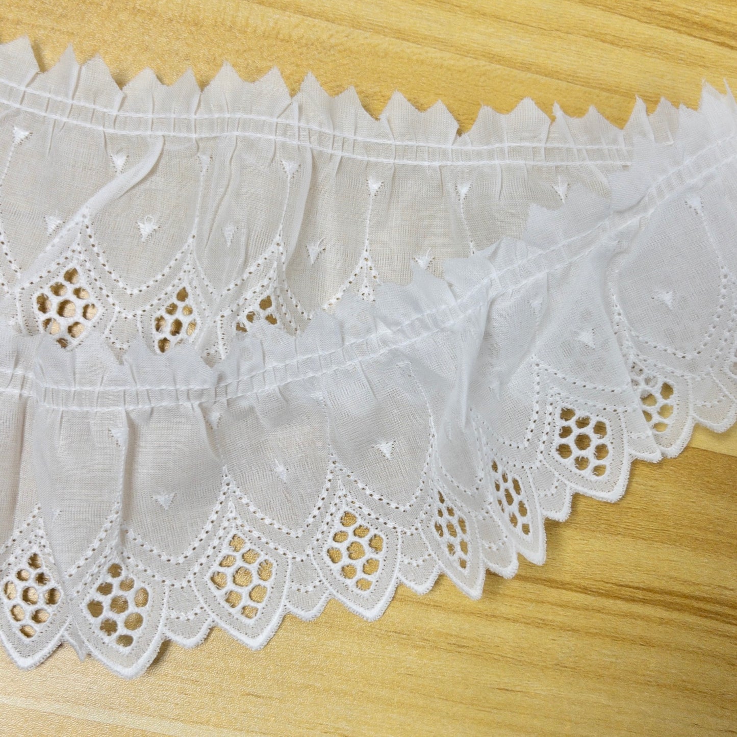 lace 蕾絲花邊 | 角邊點點闊蕾絲花邊 No.5095