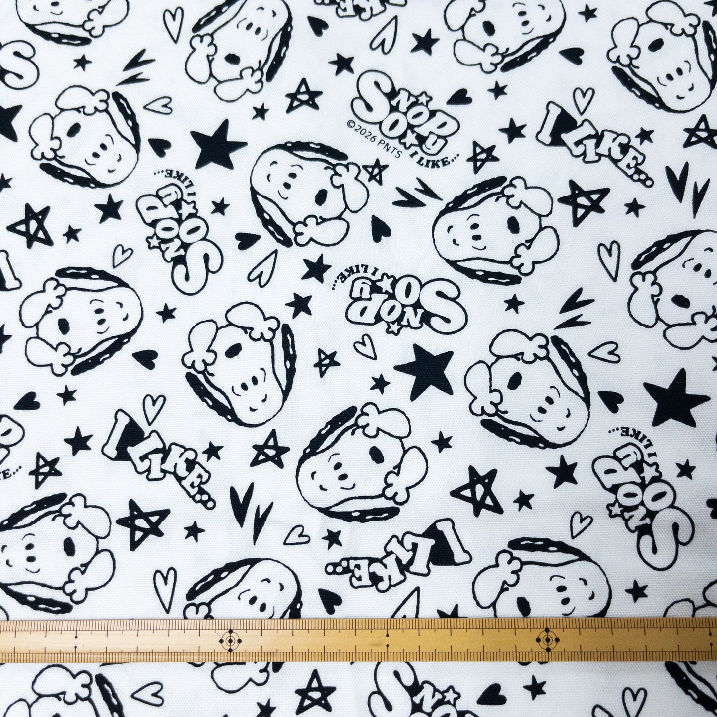 Japan | Snoopy Stars 星星史努比 | cotton printed oxford 純棉