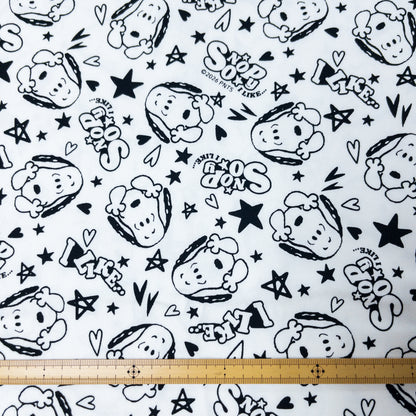 Japan | Snoopy Stars 星星史努比 | cotton printed oxford 純棉