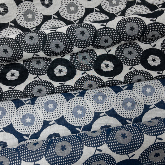 Kobayashi | 抽象果實圖案 | cotton double weave jacquard 純棉雙面提花