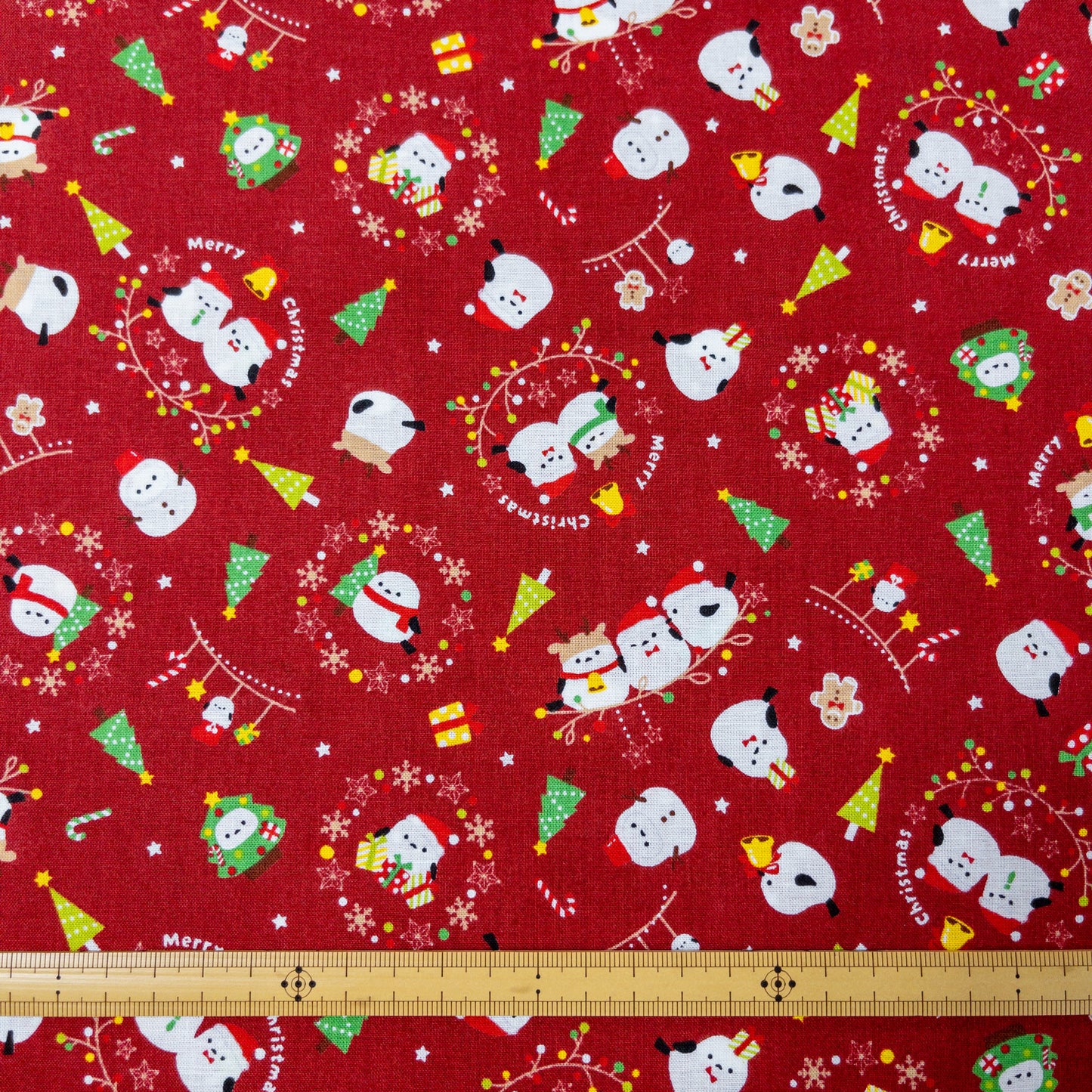 Japan | christmas with birds 雪之妖精的聖誕 | cotton printed sheeting 純棉