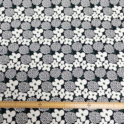 Kobayashi | Nordic flowers 北歐繡球花花朵 | cotton printed sheeting 純棉