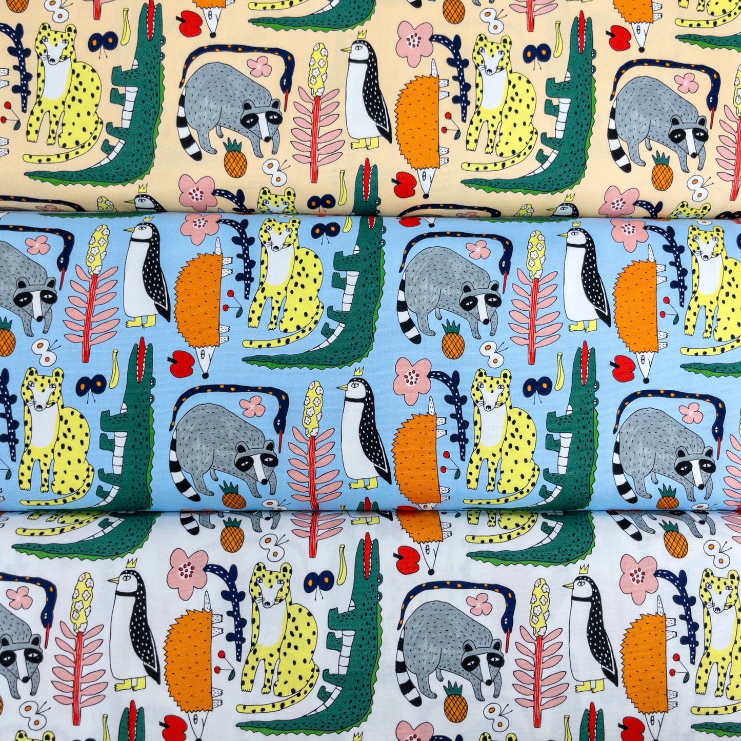 emoemo | animal 動物 | cotton printed oxford 純棉