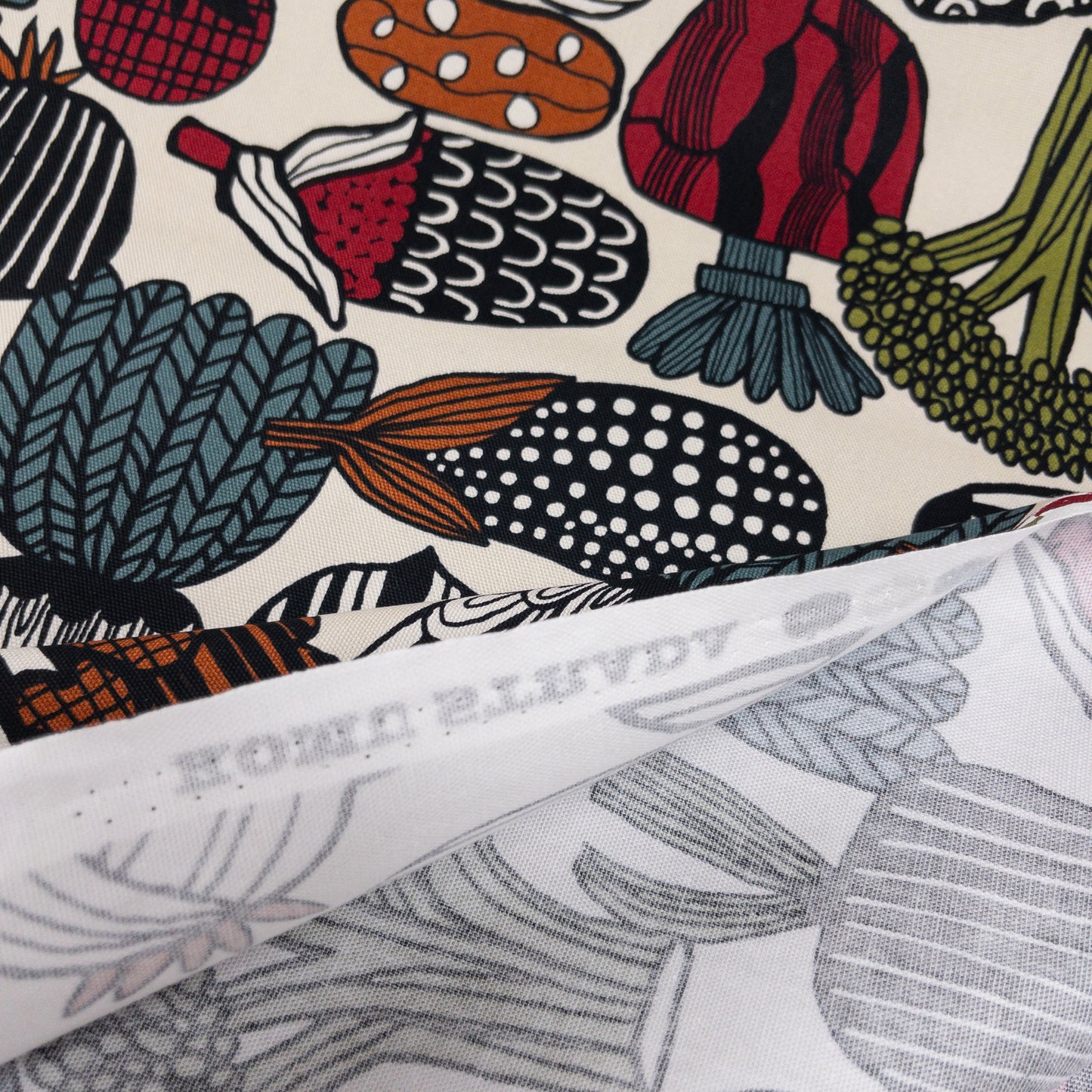 Japan | art vegetable 北歐藝術植物 | cotton printed oxford 純棉