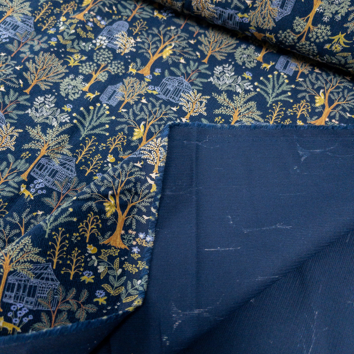 Japan | forest garden森林花園 | cotton printed corduroy 薄燈芯絨