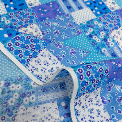 Japan | Petite Floral Polka Dot Patchwork 細花圓點拼布 | cotton printed sheeting