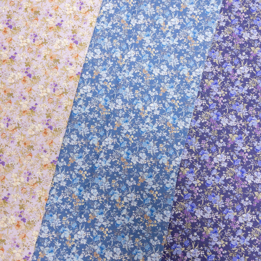 Japan | mignon flower 曼陀羅碎花 | cotton printed lawn 60s 60支薄棉