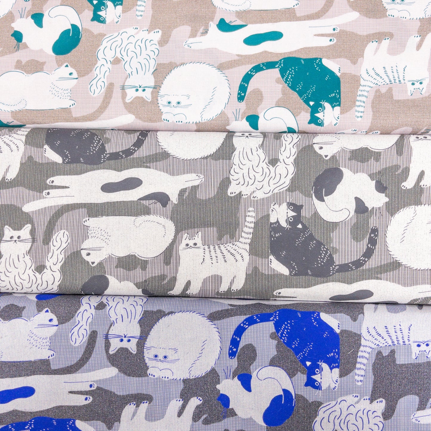 nora. | hairy cat 毛茸茸貓貓 | cotton printed sheeting 純棉