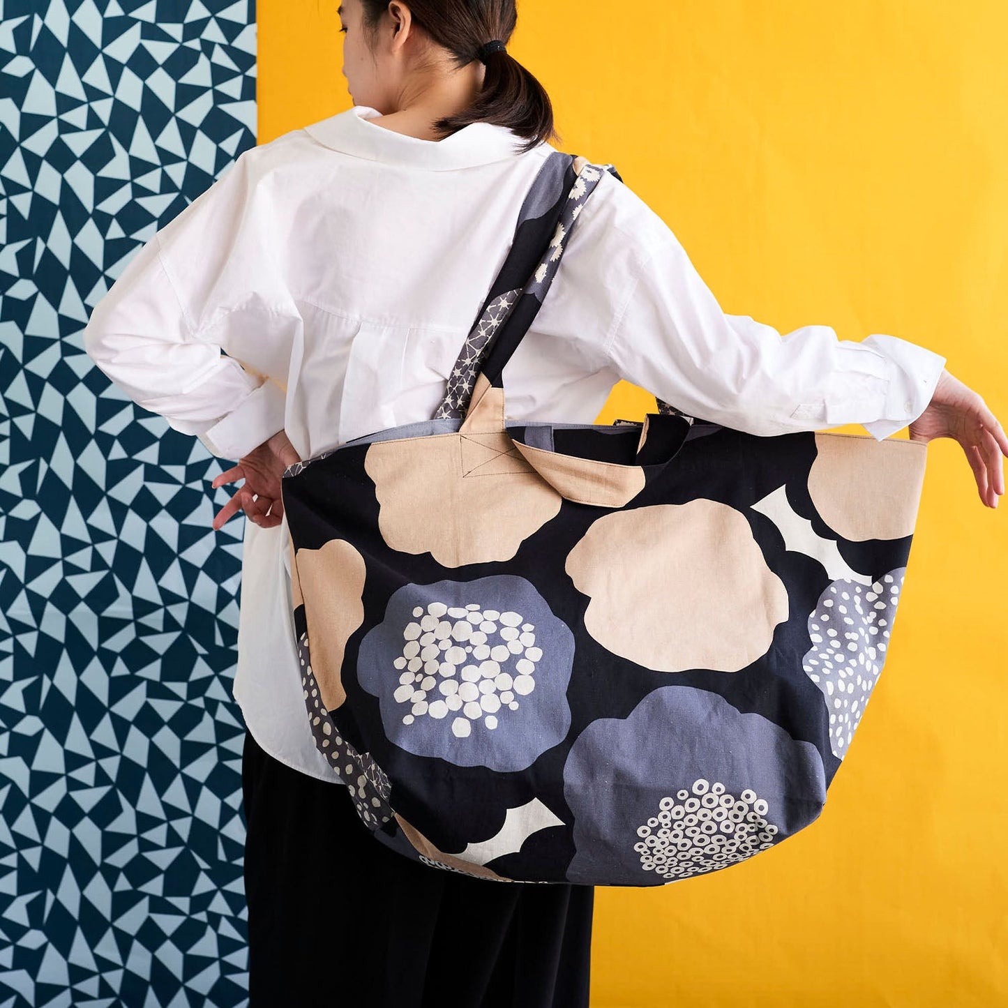 echino | Cloud flower | cotton linen 棉麻
