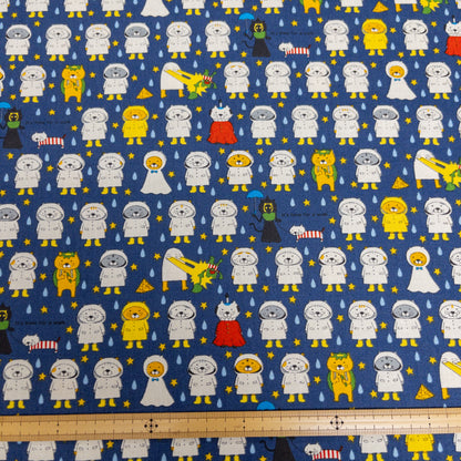 Kobayashi | raincoats cats 雨衣貓貓 | cotton canvas 純棉