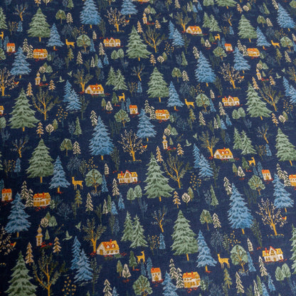 Japan | forest animals 鹿之森 | cotton printed 30 Viyella 純棉法蘭絨