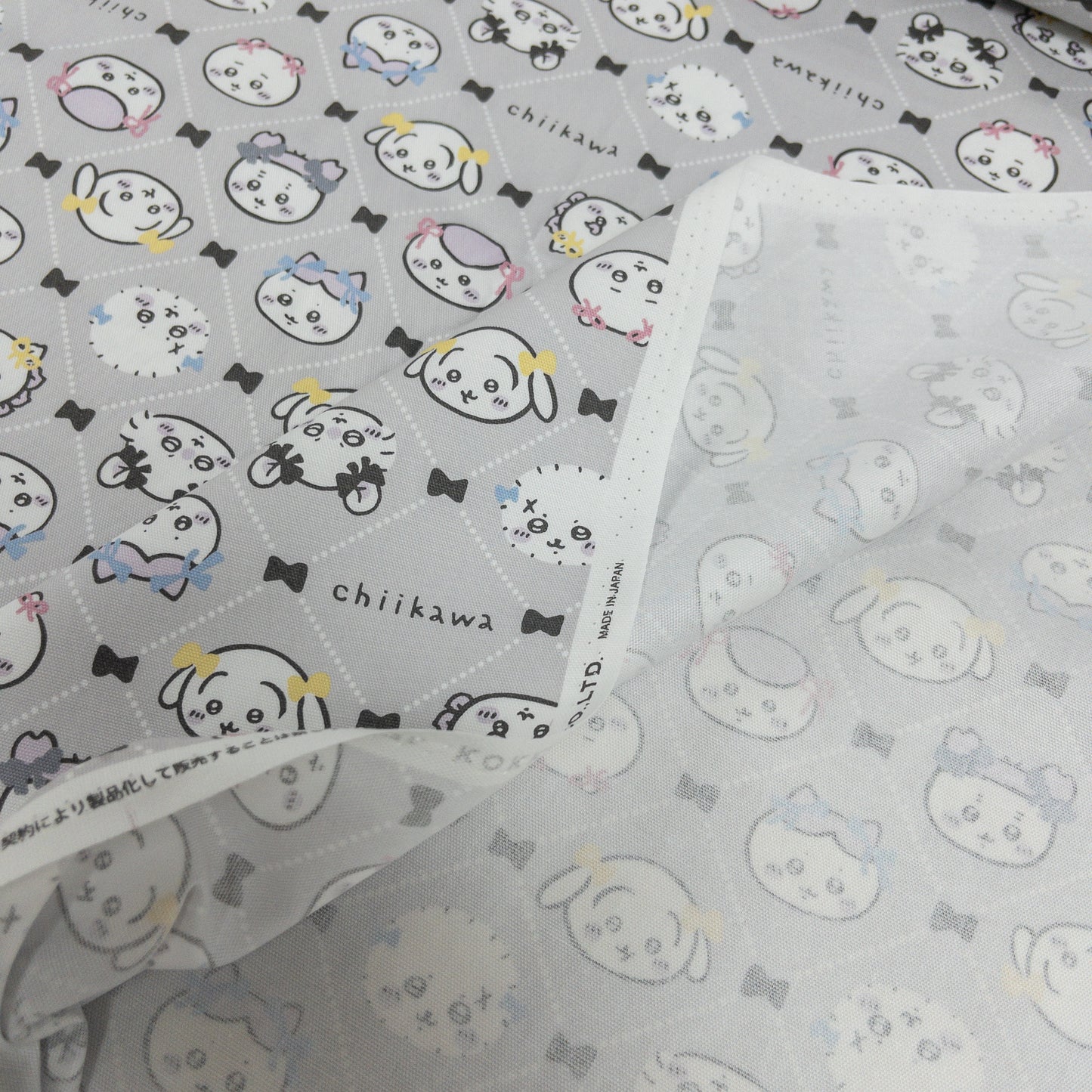 Japan | ちいかわ Chiikawa蝴蝶結 | cotton printed oxford 純棉