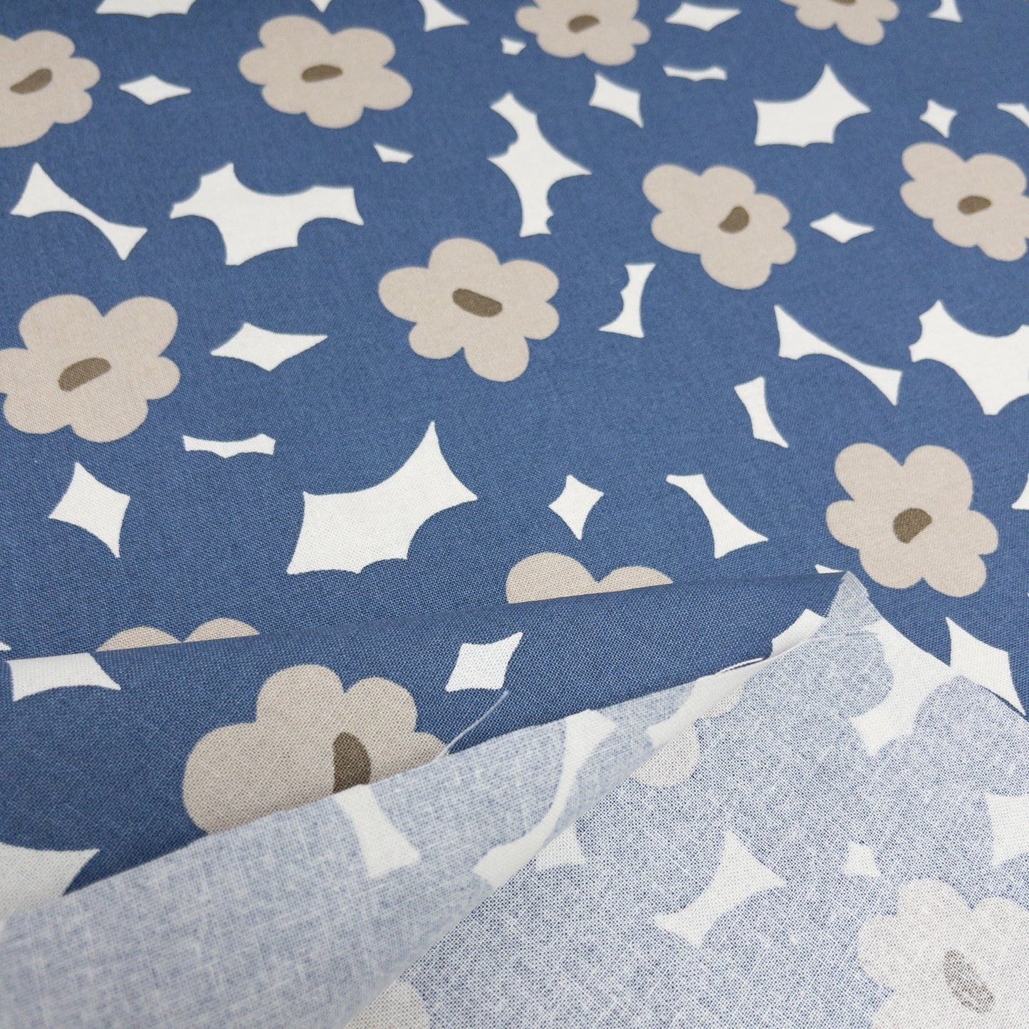 Kobayashi | Nordic flowers 北歐拼色花朵 | cotton printed canvas 純棉