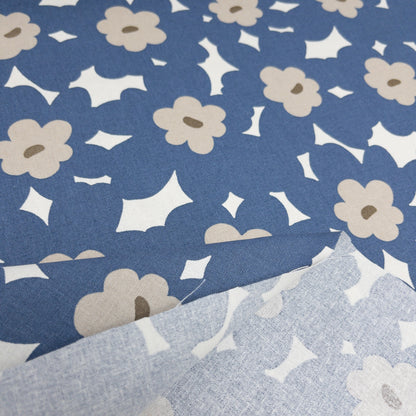 Kobayashi | Nordic flowers 北歐拼色花朵 | cotton printed canvas 純棉