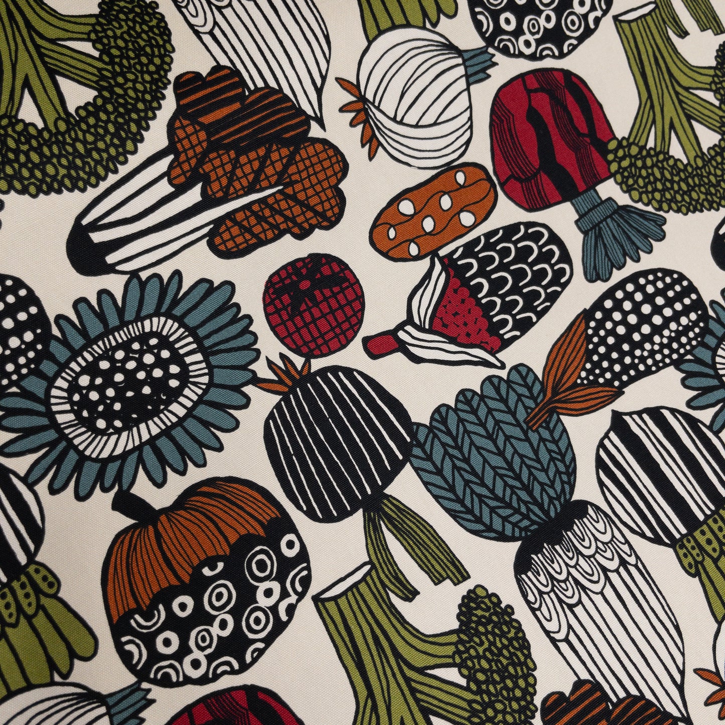 Japan | art vegetable 北歐藝術植物 | cotton printed oxford 純棉