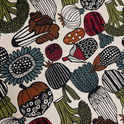 Japan | art vegetable 北歐藝術植物 | cotton printed oxford 純棉
