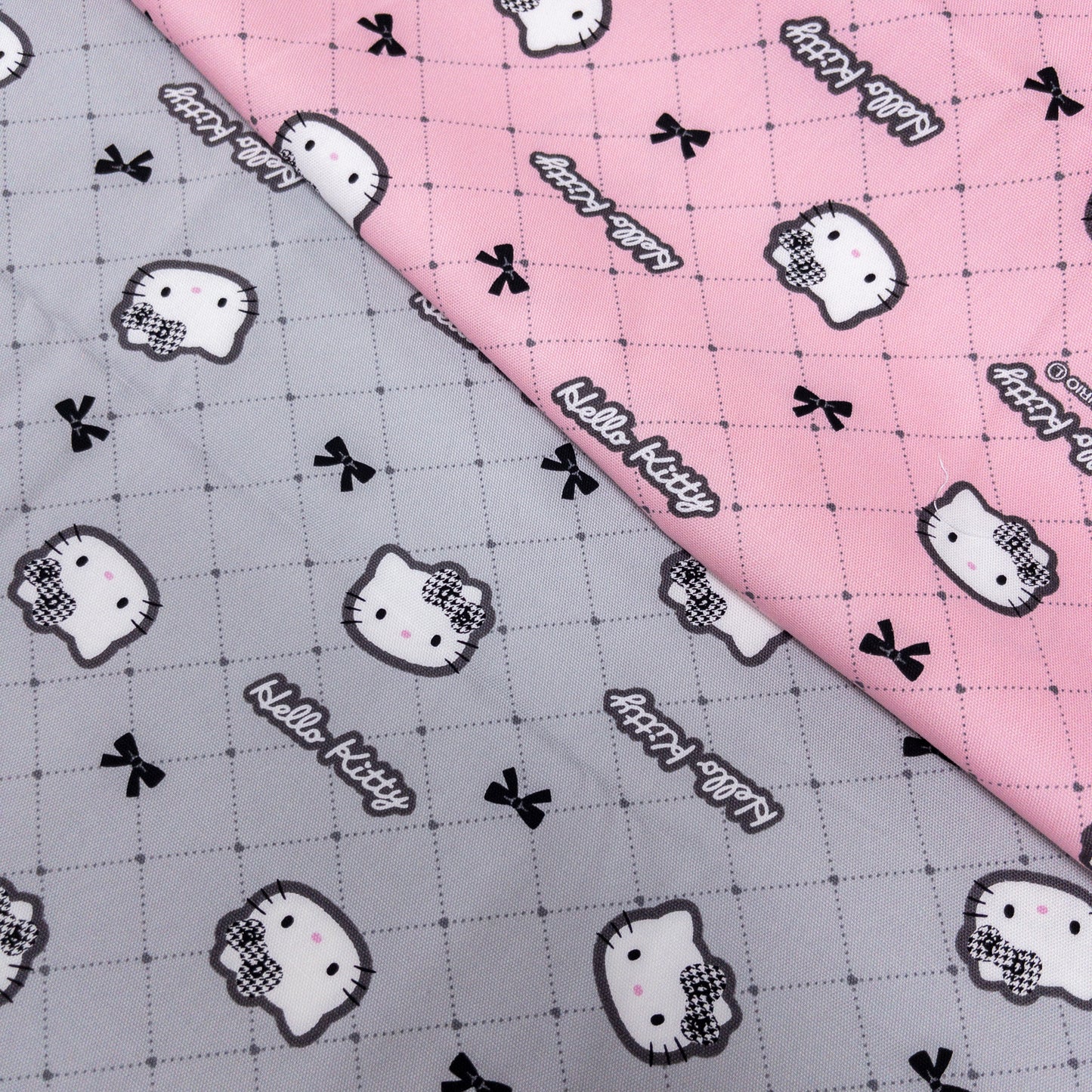 Japan | hello kitty 格紋 | cotton printed oxford 純棉