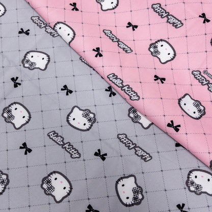 Japan | hello kitty 格紋 | cotton printed oxford 純棉