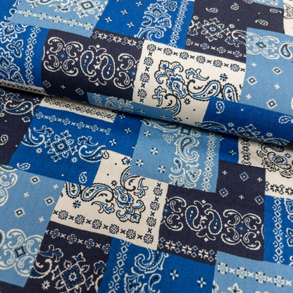 Japan | Classic Gingham Patchwork 經典圖案格仔拼布 | cotton printed sheeting