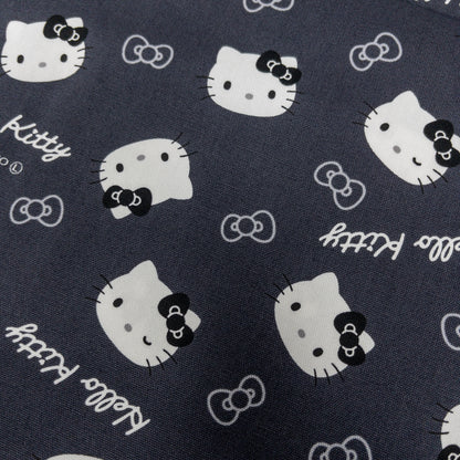 Japan | Black hello kitty | cotton printed oxford 純棉
