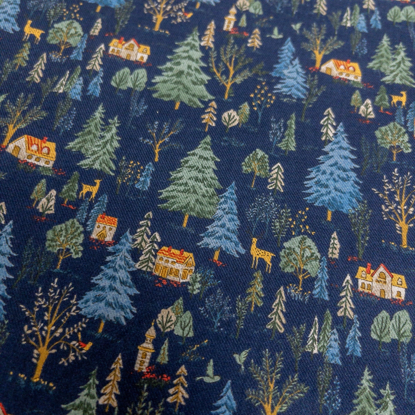 Japan | forest animals 鹿之森 | cotton printed 30 Viyella 純棉法蘭絨
