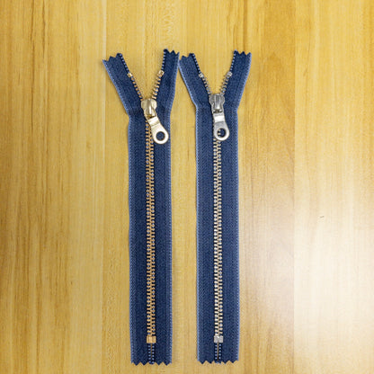 YKK Demin Metal close end zipper 20cm YKK 牛仔布金屬密尾拉鍊 20cm