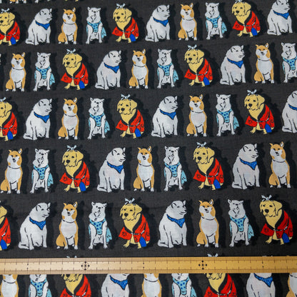 Japan | dogs everywhere 狗狗排排企 | cotton printed sheeting 純棉