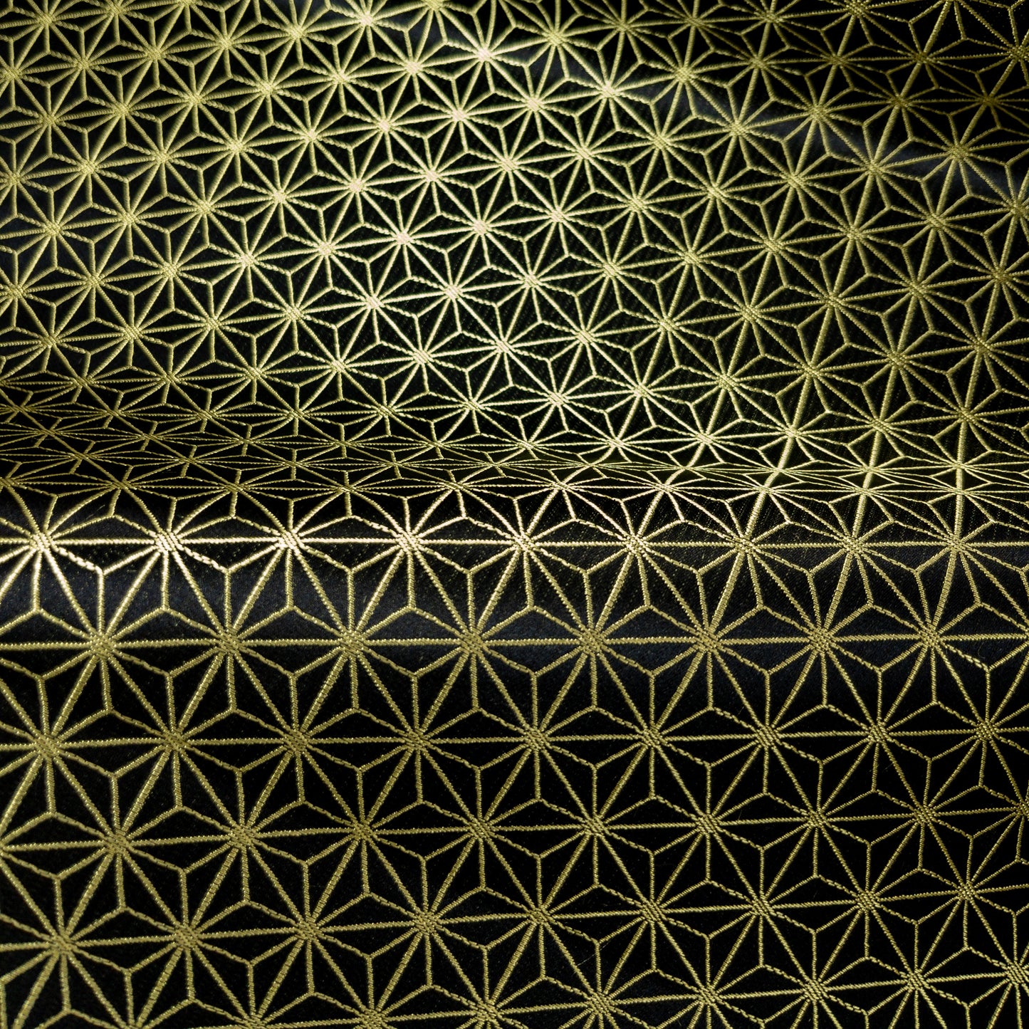 Japan | sparkling asanoha pattern 閃令令燙金線麻之葉 | brocade jacquard 錦緞