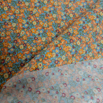Korea | 橙花花海 | TPU clothing waterproof fabric TPU薄膜防水