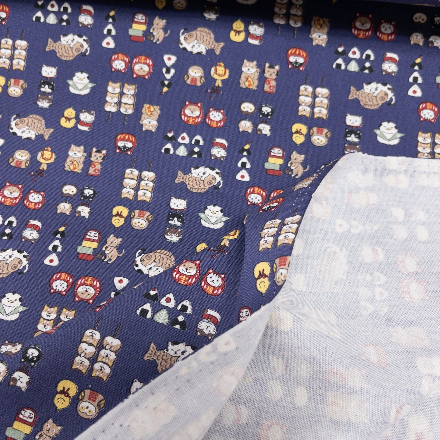 Japan | Japanese little animals 和風動物圖案| cotton printed oxford 純棉