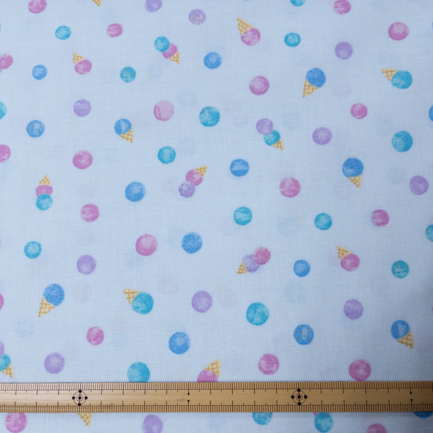 Japan | mini ice cream 迷你雪糕 | cotton printed shirting 純棉