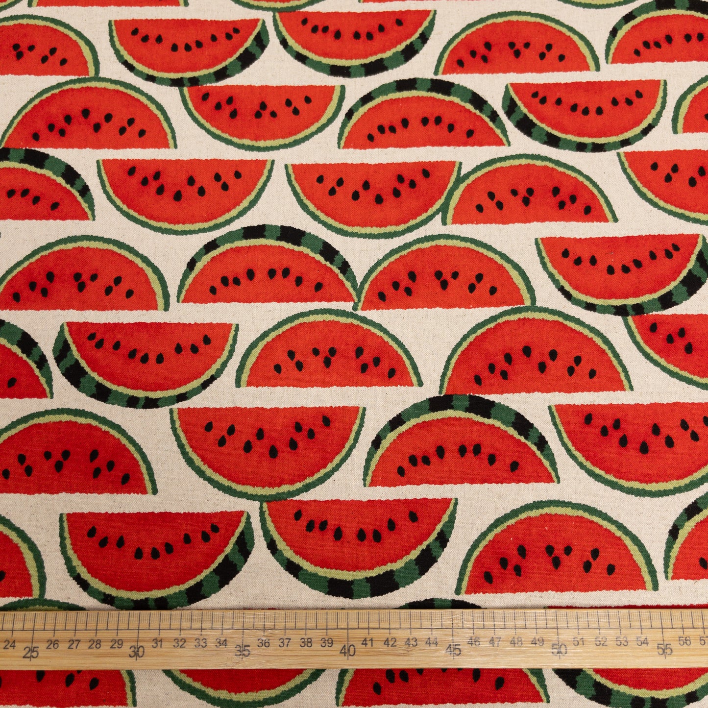 Japan | watermelon 西瓜棉麻布 | cotton linen 棉麻