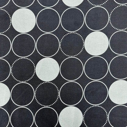 Japan | circle 圓形 圓圈 點 | cotton printed corduroy 薄燈芯絨